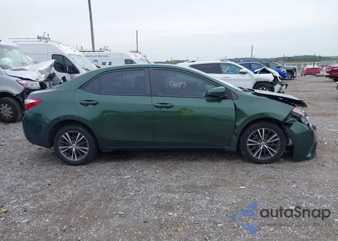 2016 Toyota Corolla Le Plus z USA, uszkodzony, nr VIN 2T1BURHE4GC639158